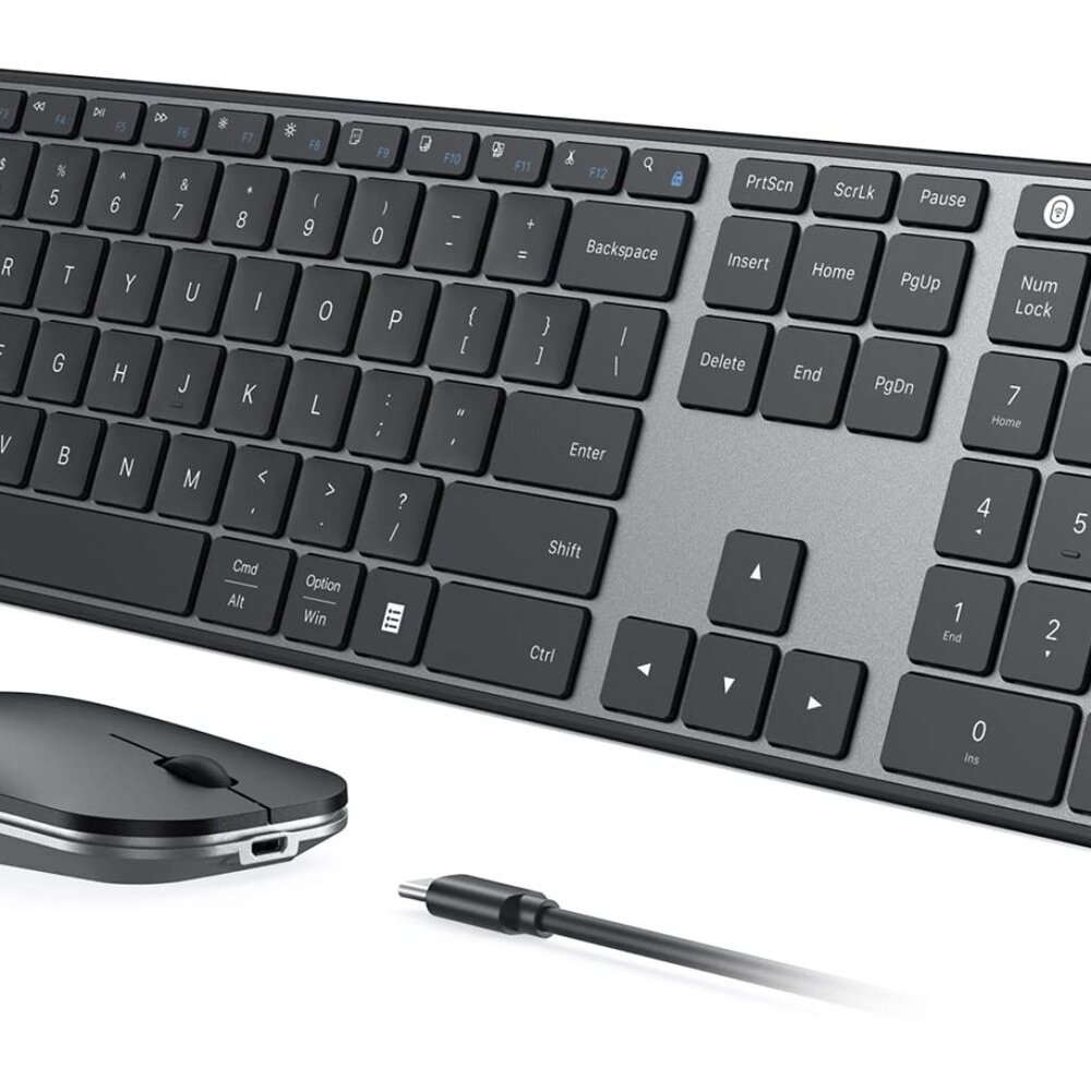 NEW seenda Wireless Bluetooth Keyboard and Mouse Combo